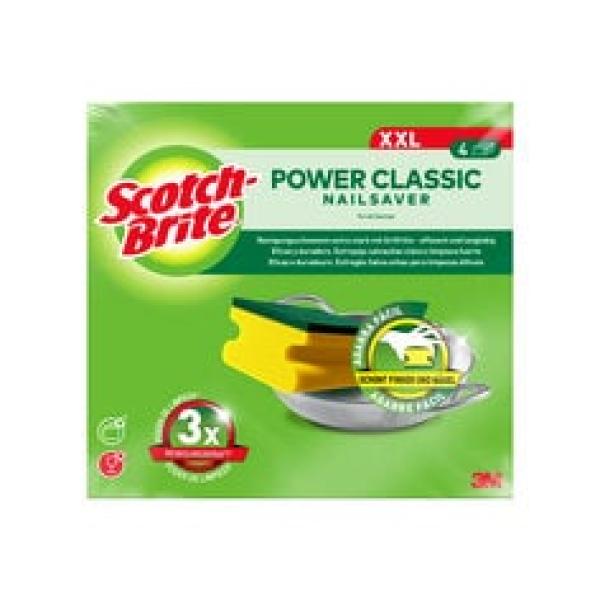 Scotch-Brite® Classic Griffschwamm XL, 4 Stück pro Packung