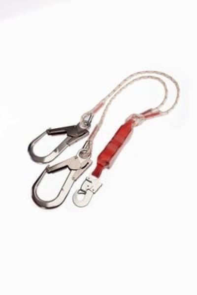 3M™ Protecta® Sanchoc™ Falldämpfendes Verbindungsmittel, kantengetestet, Kernmantelseil, Einzelstrang, 1,50 m, AE5315REK/SE