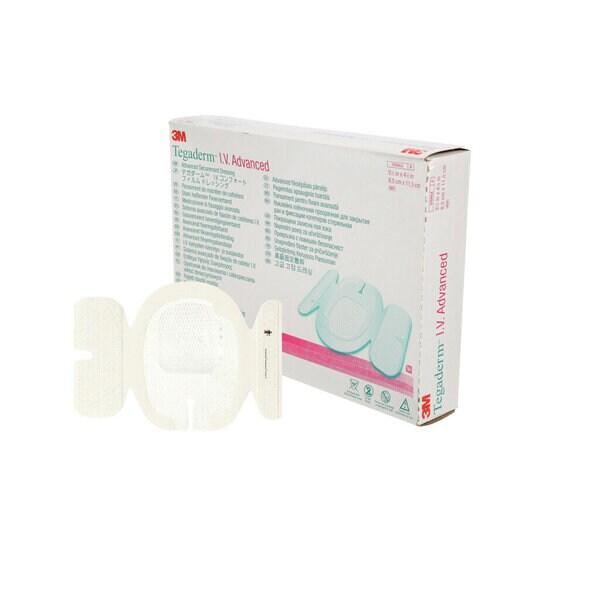 3M™ Tegaderm™ I.V. Advanced, stark haftender  I.V.-Fixierverband, 1685, 8.5 cm x 11.5 cm