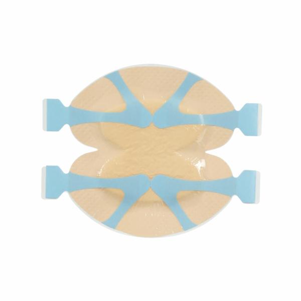 3M™ Tegaderm™  Silikon-Schaumverband, 90646, 16,5 cm x 16,5 cm, 5 / Packung, Ferse & Kontur mit Haftrand