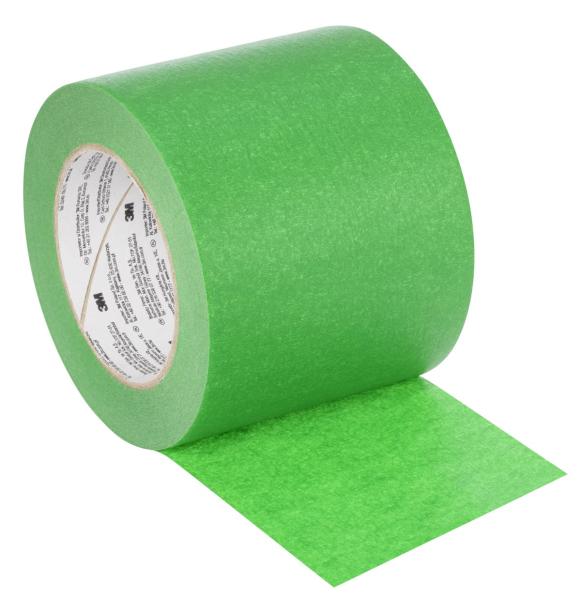 3M™ UV-beständiges Abdeckband 2814, Grün, 100 mm x 50 m, 0.12 mm