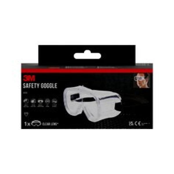 3M™ Schutzbrille für Handlackierarbeiten 4800, transparent