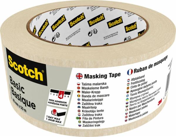 Scotch® Abdeckband Basic, 48 mm x 50 m
