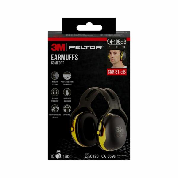 3M™ PELTOR™ Komfort-Kapselgehörschutz X2A, SNR-Wert 31 dB