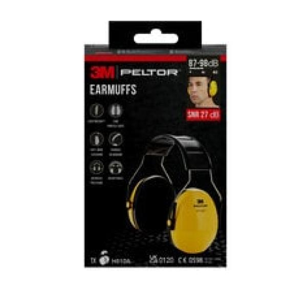 3M™ PELTOR™ Optime™ I Kapselgehörschutz H510A, SNR-Wert 27 dB, Gelb
