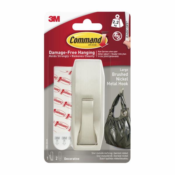 Command™ Large Metallhaken"Modern Reflection", MR03-BN