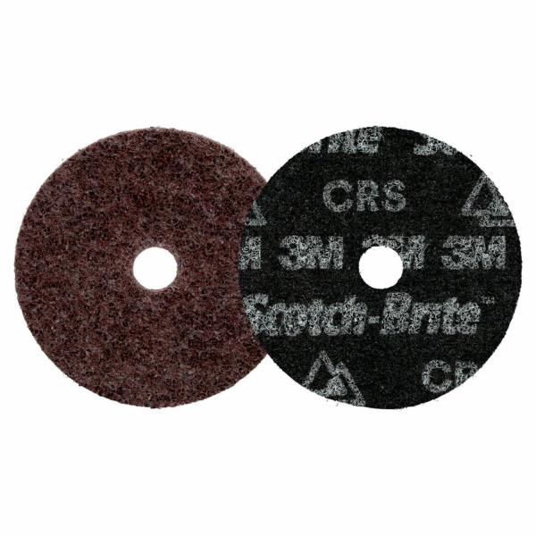 Scotch-Brite™ Präzisions-Vliesscheibe für höchste Anforderungen, HD-DH, Coarse 120+, 102 mm x 16 mm, 100 ea/Case