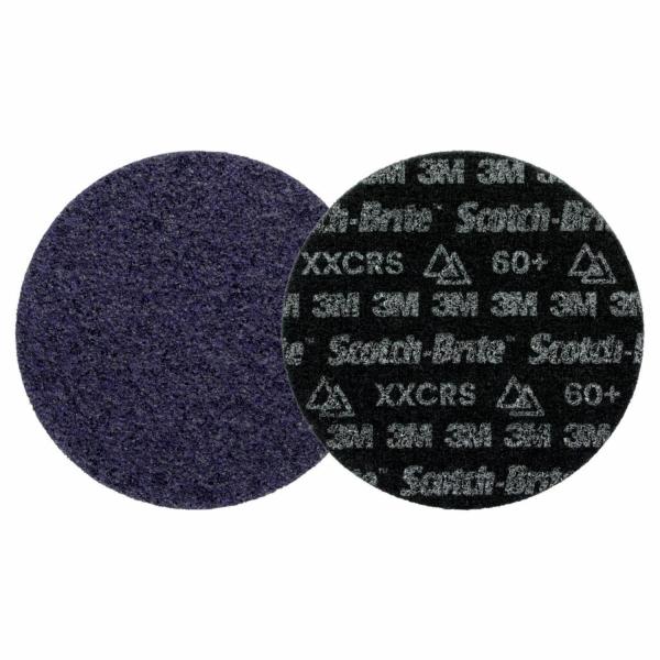 Scotch-Brite™ Präzisions-Vliesscheibe für höchste Anforderungen, HD-DH, X-Extra Coarse 60+, 4-1/51 mm x NH, 50 ea/Case