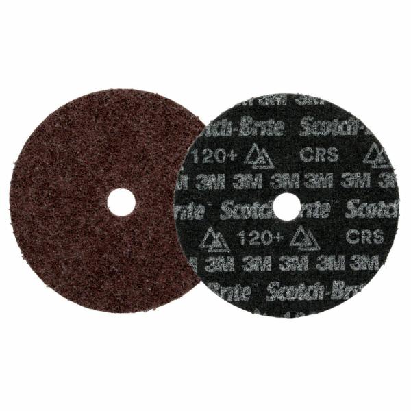 Scotch-Brite™ Präzisions-Vliesscheibe für höchste Anforderungen, HD-DH, Coarse 120+, 178 mm x 22.23 mm, 25 ea/Case