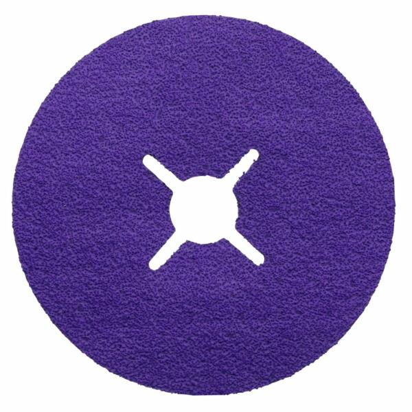 3M™ Cubitron™ 3 Fiberscheibe 1187C, 60+, 150 mm x 22 mm, Slotted, 25/Bag, 100 ea/Case