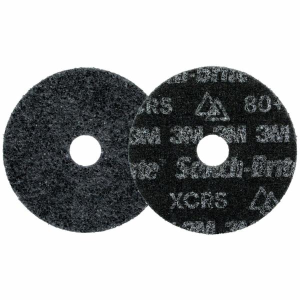 Scotch-Brite™ Präzisions-Vliesscheibe für höchste Anforderungen, HD-DH, Extra Coarse 80+, 4-1/51 mm x 22.23 mm, 50 ea/Case
