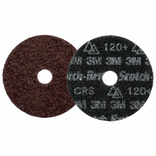 Scotch-Brite™ Präzisions-Vliesscheibe für höchste Anforderungen, HD-DH, Coarse 120+, 127 mm x 22.23 mm, 50 ea/Case