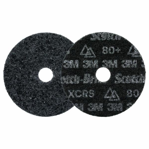 Scotch-Brite™ Präzisions-Vliesscheibe für höchste Anforderungen, HD-DH, Extra Coarse 80+, 127 mm x 22.23 mm, 50 ea/Case
