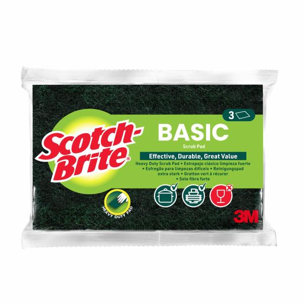 Scotch-Brite® Basic Reinigungspad, 3 Stück