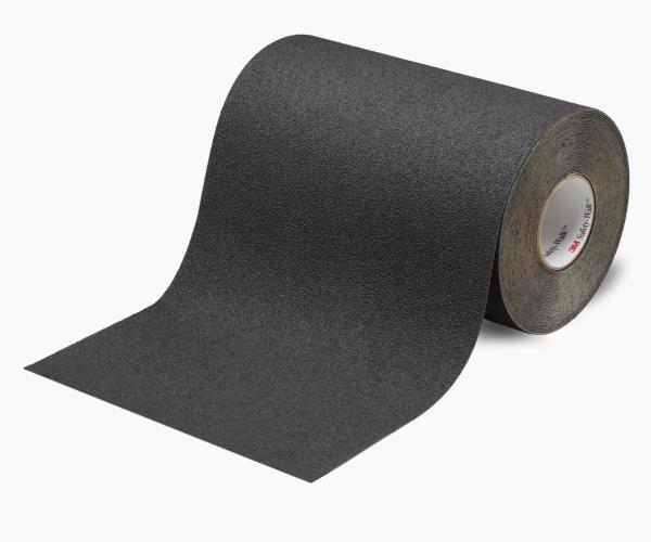 3M™ Safety-Walk™ Nasszone Medium (Typ 3) 300 Serie, Schwarz, 100 mm x 18,3 m, 1 Rolle / Karton