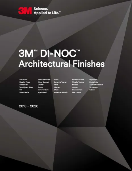 add MPFN:  3M™ DI-NOC™ Musterbuch Book 2018-2020, 10 Stück / Karton