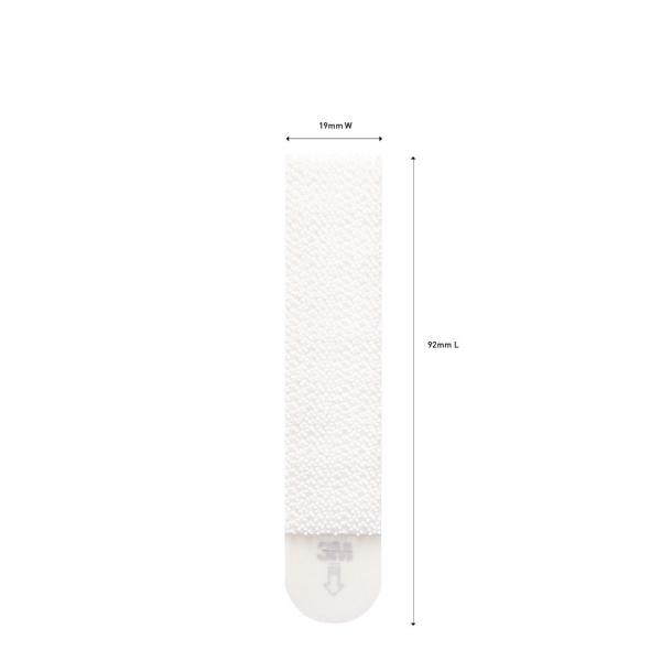 Command™ Bilder-Montage-Strips 17206WHI-4-DE, Weiß, Groß, 4 Paare (8 Strips)