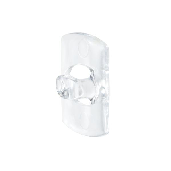 Command™ Dekorations-Clips 17026CLR-20-DE, transparent, mit transparenten Strips, 20 Clips + 24 Streifen