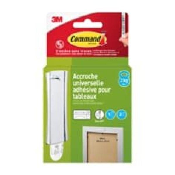 Command™ Universal-Klebenagel 17047-1-FGN, 1 Haken + 2 Strips/Packung