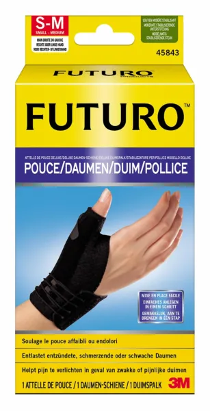 FUTURO™ Deluxe Daumen-Schiene S/M, schwarz