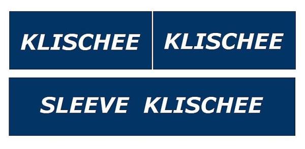 Klischeepaket bei Neubestellung