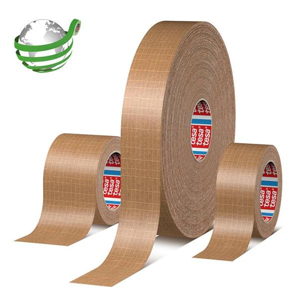 tesa® 60013, 25m x 75mm, braun