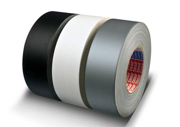 tesa® 53949 Gafferband matt 80 Mesh, 50m x 1300mm, weiss-matt