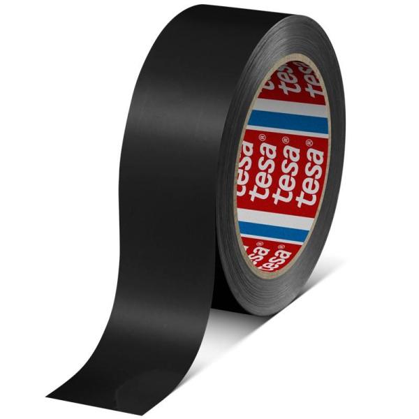 tesa® 60404 farbig, 66m x 38mm, schwarz
