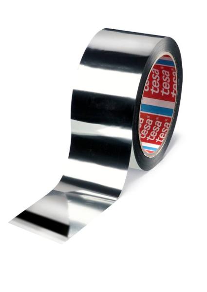 tesafilm® 4137, 66m x 100mm, silberglänzend