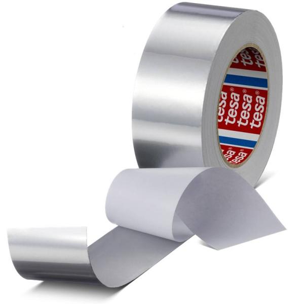 tesa® 60632, 50m x 100mm, silber-matt, mit Liner