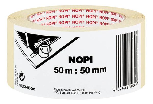 NOPI® Malerkrepp, 50m x 50mm, chamois