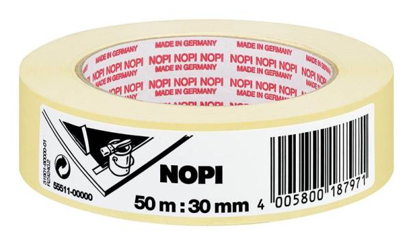 NOPI® Malerkrepp, 50m x 30mm, chamois