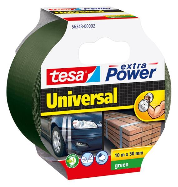 tesa extra Power® Universal, 10m x 50mm, grün