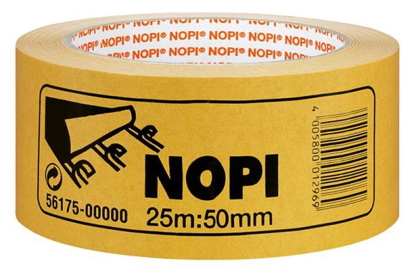 NOPI® Doppelseitige Klebebänder, 25m x 50mm, weiss