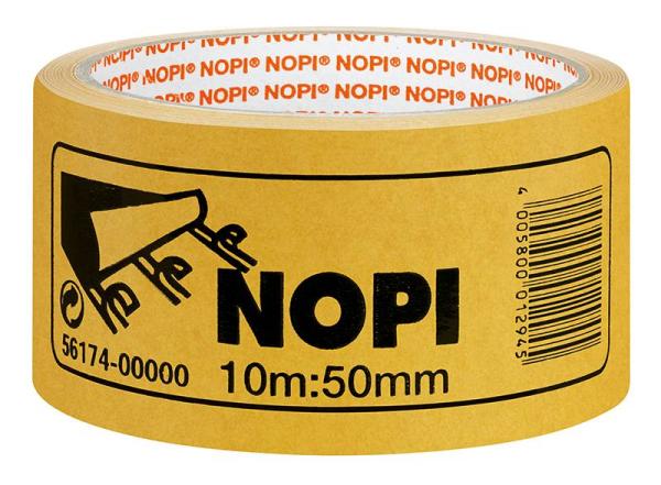 NOPI® Doppelseitige Klebebänder, 10m x 50mm, weiss