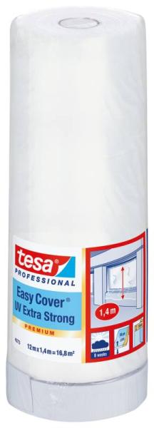 tesa® Professional 4373 Easy Cover® UV Extra Stark, 12m x 1400mm, lichtdurchl.folie
