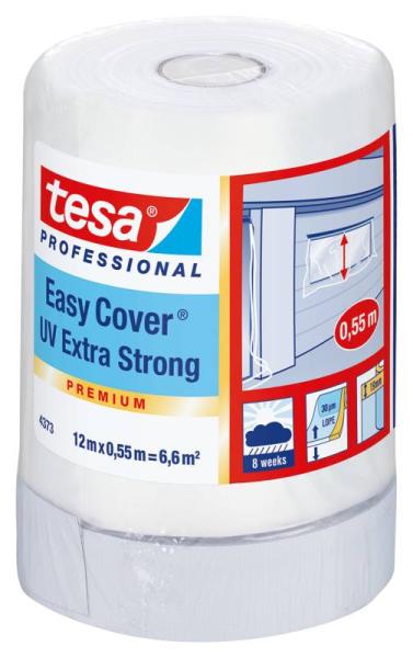 tesa® Professional 4373 Easy Cover® UV Extra Stark, 12m x 550mm, lichtdurchl.folie