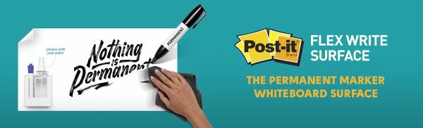 Post-it® Flex Write SurfaceSample Sheet FWS, 4 in x 6 in (10.16 cm x 15.24 cm)