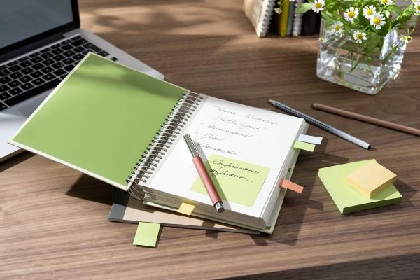 Post-it® Recycling Notes, gelb, 24 Blöcke, 38 x 51 mm