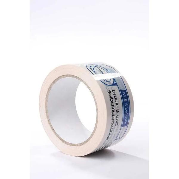 PVC Klebeband weiß - braun - transparent - bedruckt 50mm x 66m