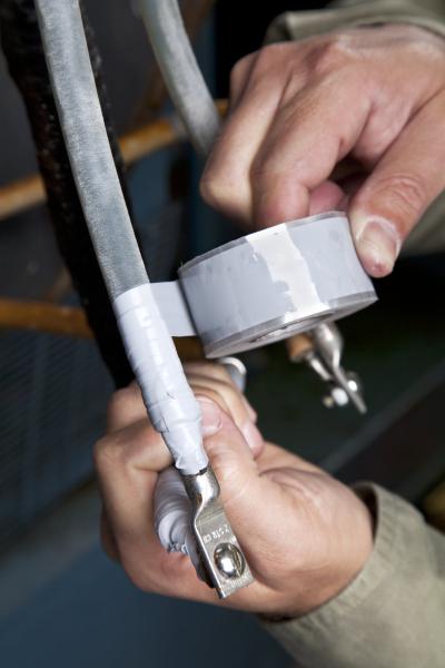 Scotch® 70 Silikon-Kautschuk-Band, selbstverschweißend, Hellgrau, 25 mm x 9 m, 0,3 mm