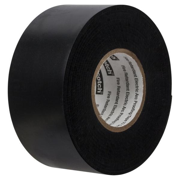 Scotch® 77 Brandschutzband, Schwarz, 38 mm x 6.1 m, 0.76 mm