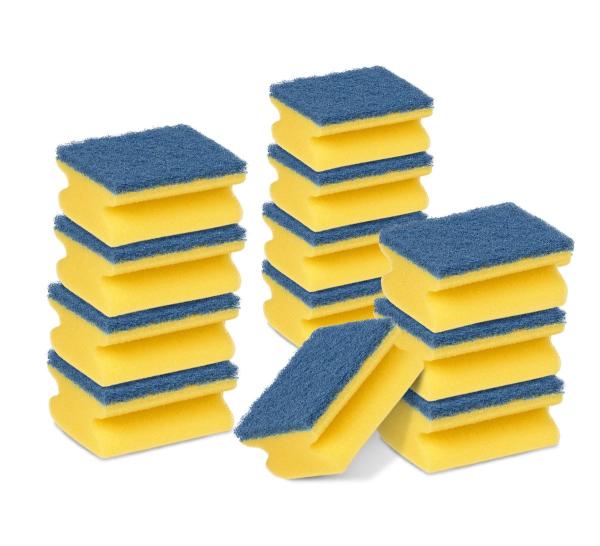 Scotch-Brite® Delicate, nicht kratzender Spülschwamm, 12 Stück pro Packung - Allzweck-Schwamm für den Alltag