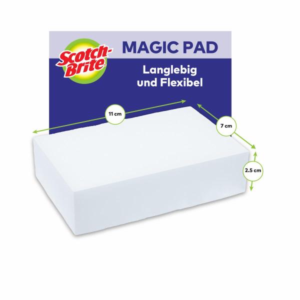 Scotch-Brite® Magic Pad, 6 Stück pro Packung