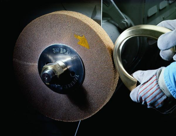 Scotch-Brite™ Cut and Polish Lamellenbürste CP-FB, 200 mm x 50 mm x 76,2 mm, 7A MED