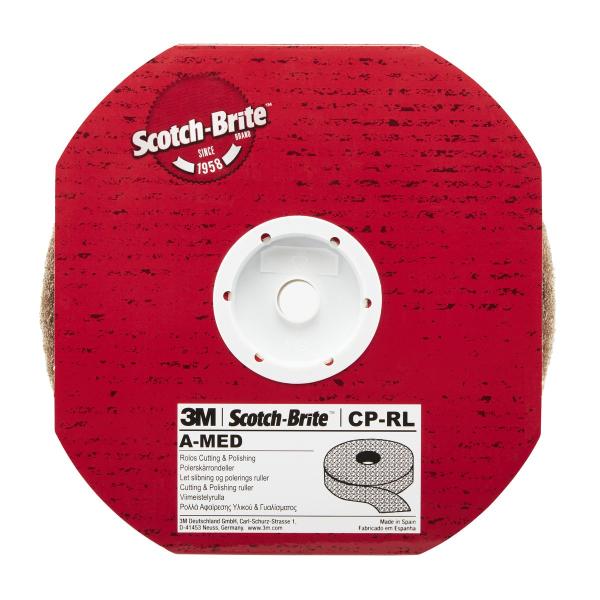 Scotch-Brite™ Cut and Polish Vliesrolle CP-RL, 50 mm x 5 m, A MED
