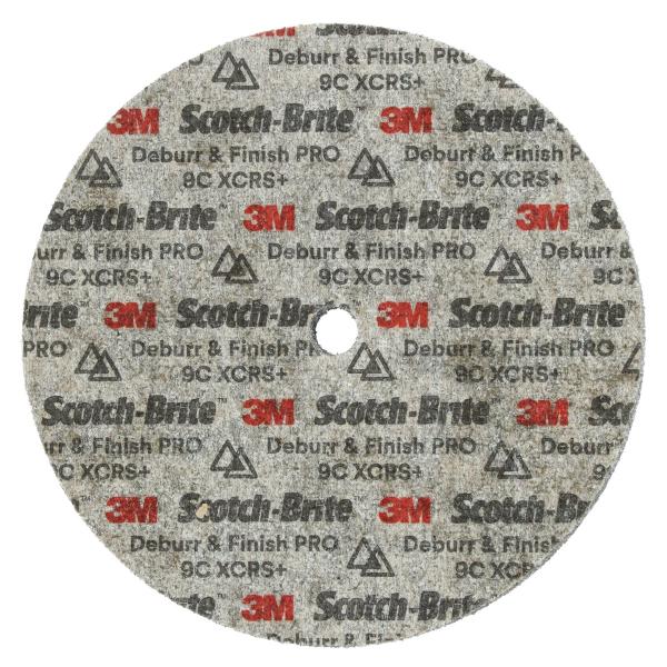 Scotch-Brite™ Deburr and Finish Pro Kompaktscheibe DP-UW, 203.2 mm X 6.35 mm X 6.35 mm, 9C XCRS+