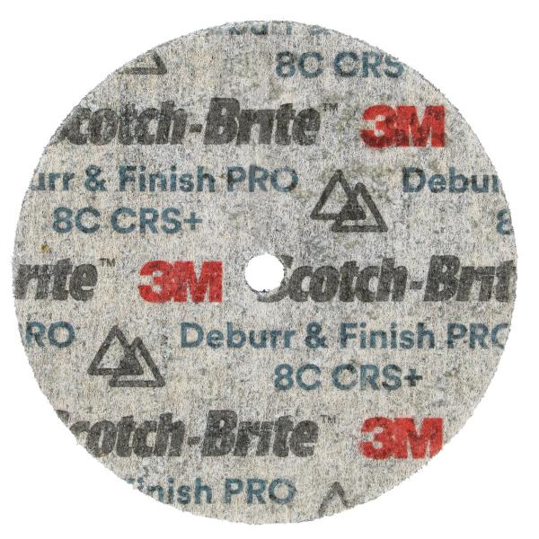 Scotch-Brite™ Deburr and Finish Pro Kompaktscheibe DP-UW, 50 mm x 3.175 mm x 6.35 mm, 8C CRS+