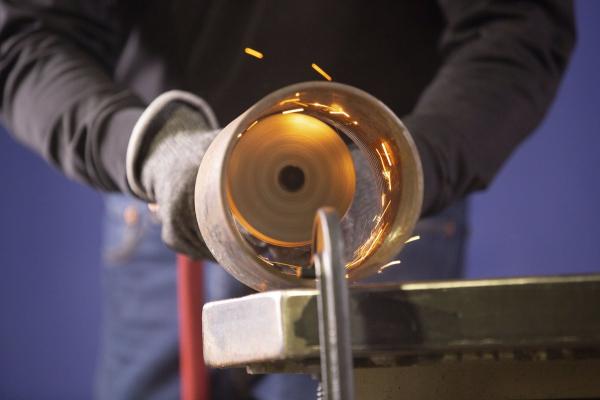 Scotch-Brite™ Deburr and Finish Pro Kompaktscheibe DP-UW, 9C Extra Coarse+, 203 mm x 3.5 mm x 25.4 mm, 8 ea/Case