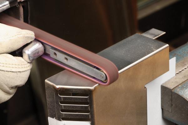 Scotch-Brite™ Durable Flex Vliesband DF-BL, 150 mm x 625 mm, A MED, 45°, STA